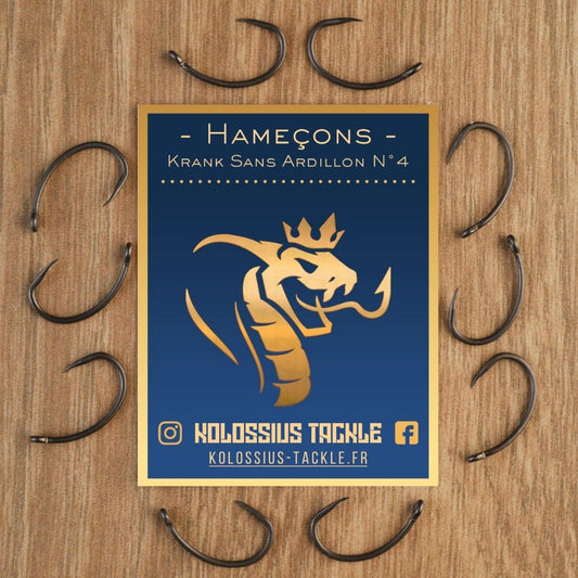Hameçons Krank (Sans Ardillon)