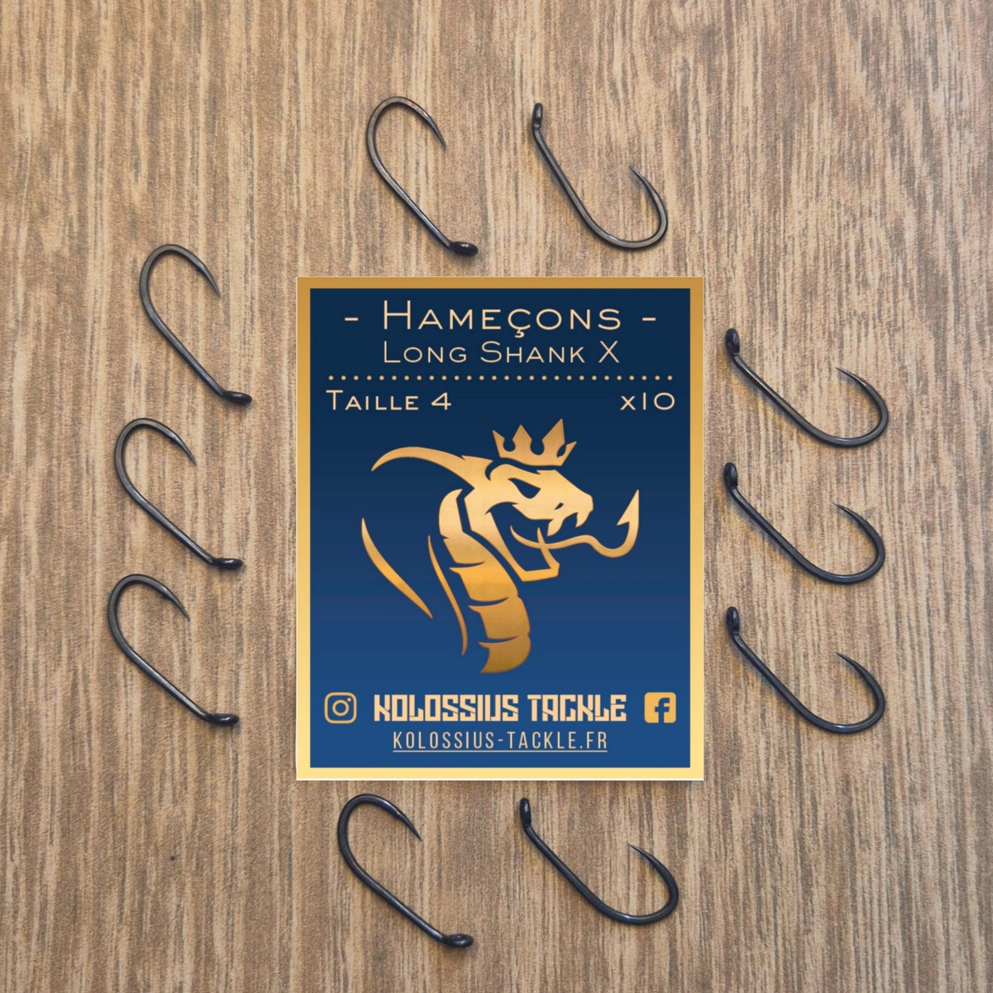 Hameçons - Long Shank X