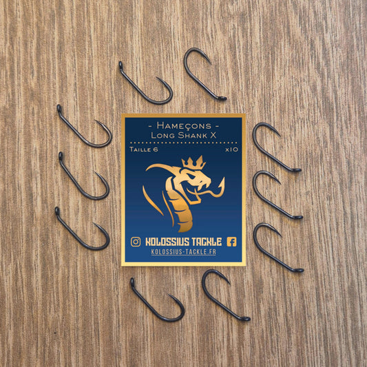 Hameçons - Long Shank X