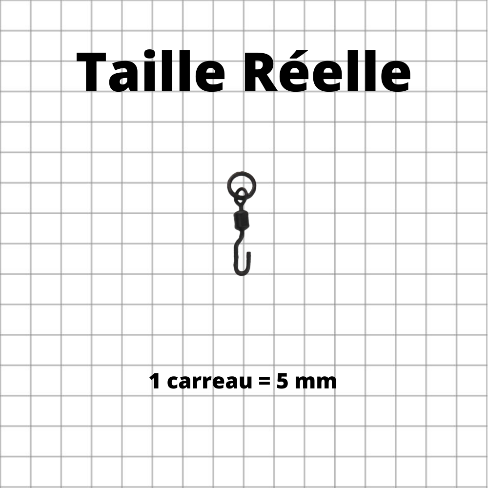 Emerillons Spinners Kolossius tackle pêche carpe