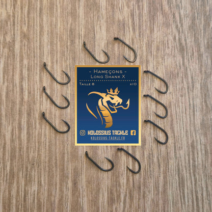 Hameçons - Long Shank X