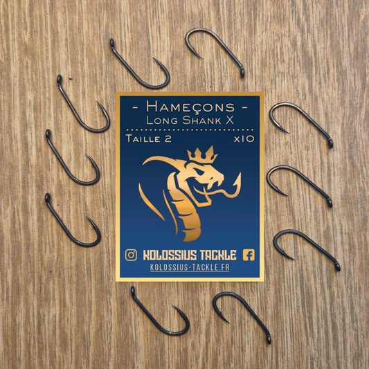 Hameçons - Long Shank X
