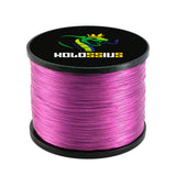 Tresse 4 Brins rose Kolossius tackle pêche carpe