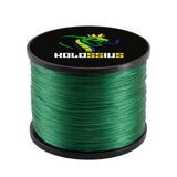 Tresse 8 Brins verte Kolossius tackle pêche carpe