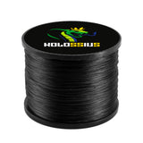 Tresse 4 Brins noire Kolossius tackle pêche carpe